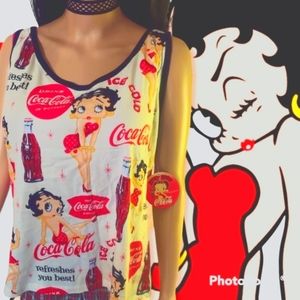 New Betty Boop Sleepwear Top - Plus Size 2X. 💋🥱😌😴